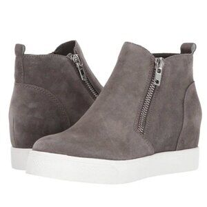 Steve Madden Wedgie Double Zip Wedge Sneakers